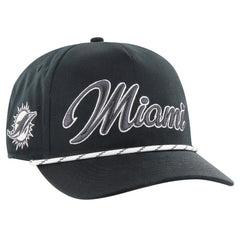 Miami Dolphins '47 Overhand Speckle Hitch Adjustable Hat Black | 47 brand