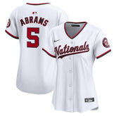 CJ Abrams Washington Nationals Nike Women's Home Limited Player Jersey - MLB