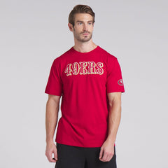 San Francisco 49ers Option Route Legacy T-Shirt Scarlet | Fanatics