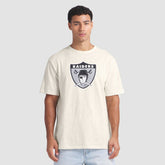 Las Vegas Raiders Slub T-Shirt Cream | Fanatics