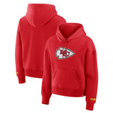 Kansas City Chiefs Women's Legacy Fleece Pullover Hoodie Red | Fanatics