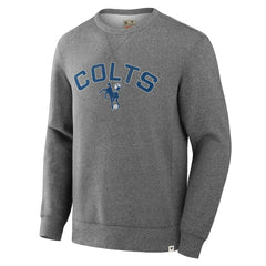 Indianapolis Colts Loop Terry Pullover Sweatshirt Heather Gray | Fanatics