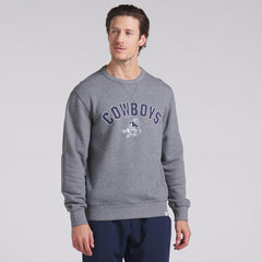Dallas Cowboys Loop Terry Pullover Sweatshirt Heather Gray | Fanatics