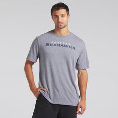 Seattle Seahawks Pass Rush Tri-Blend T-Shirt Heather Gray | Fanatics