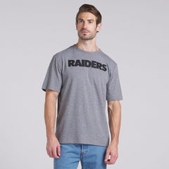 Las Vegas Raiders Pass Rush Tri-Blend T-Shirt Heather Gray | Fanatics