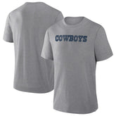 Dallas Cowboys Pass Rush Tri-Blend T-Shirt Heather Gray | Fanatics