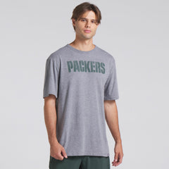 Green Bay Packers Pass Rush Tri-Blend T-Shirt Heather Gray | Fanatics