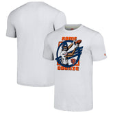 Rome Odunze Chicago Bears Homage Unisex Caricature Player Tri-Blend T-Shirt Ash | NFL
