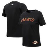 San Francisco Giants Pro Standard Women's Rhinestone Slim Fit T-Shirt - MLB
