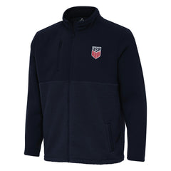 USMNT Antigua Daily Fused Full-Zip Jacket Navy - FIFA World CUP