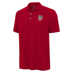 USMNT Antigua Western Polo Red - FIFA World CUP