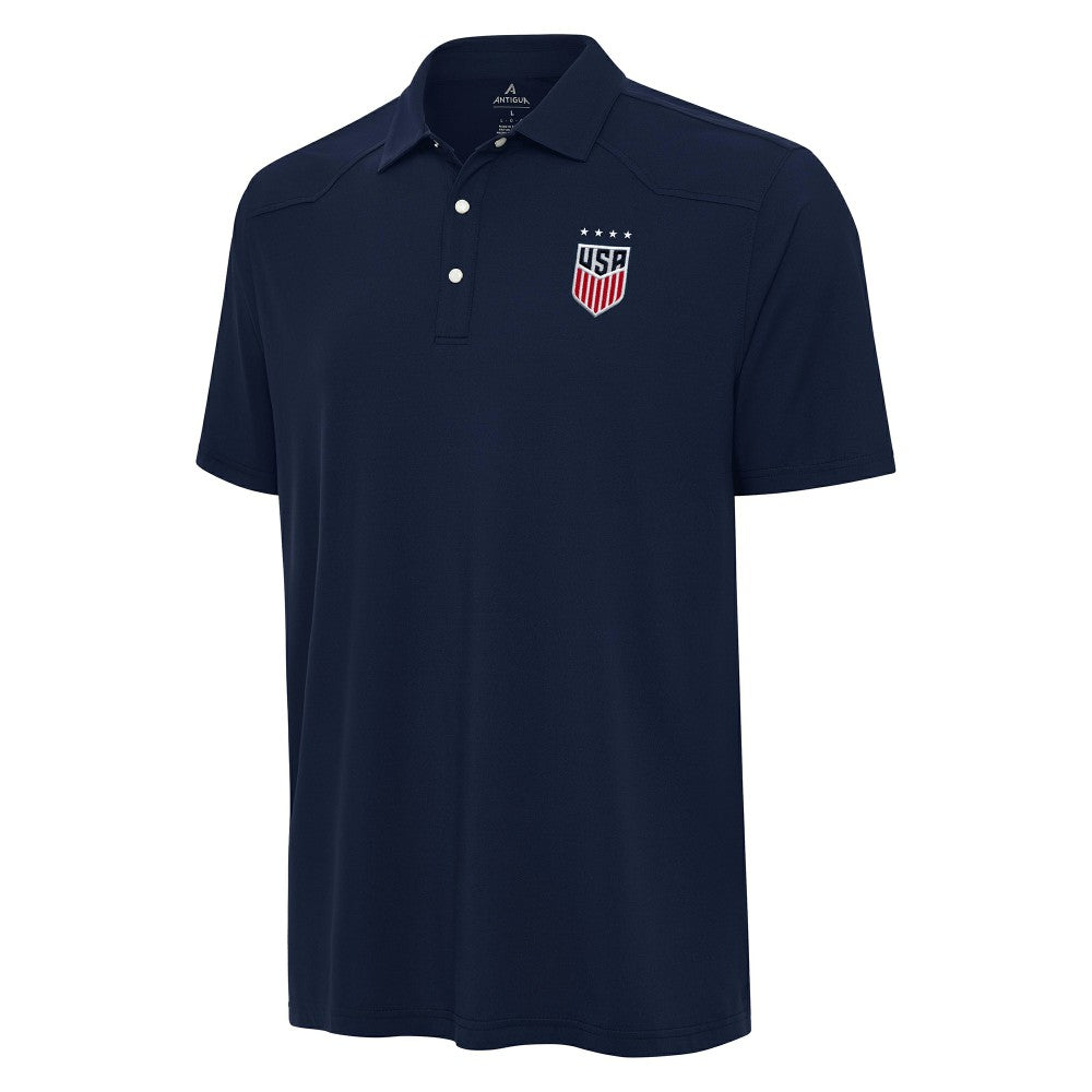 USWNT Antigua Western Polo Navy - FIFA World CUP