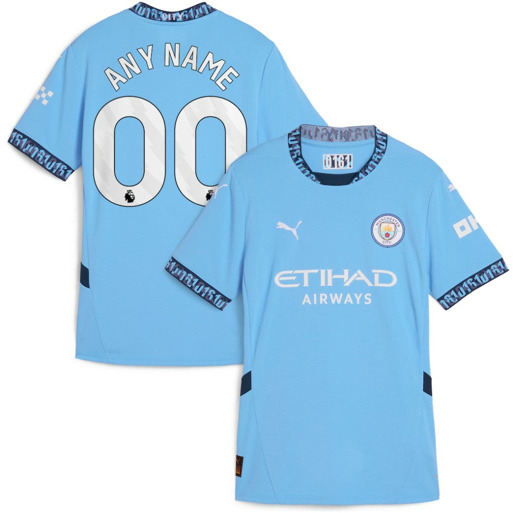 Manchester City Women's 2024/25 Home Replica Custom Jersey Light Blue | Puma discount