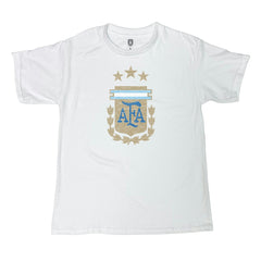 Argentina National Team 1863FC Youth Badge T-Shirt White - FIFA World CUP