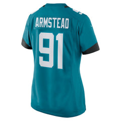 Arik Armstead Jacksonville Jaguars Women's Team Game Jersey Teal | Nike for Sale