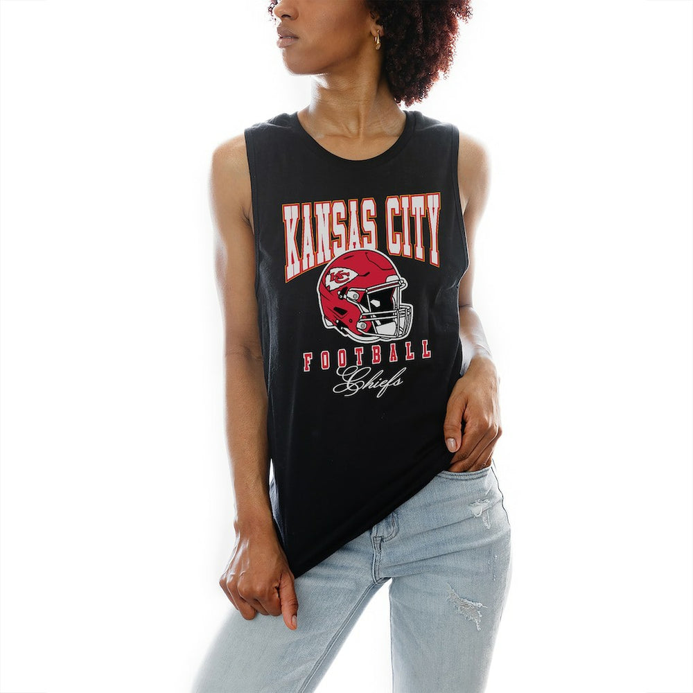 Kansas City Chiefs Gameday Couture Women's Preseason Opener Racerback Tank Top Black | NFL