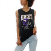 Minnesota Vikings Gameday Couture Women's Preseason Opener Racerback Tank Top Black | NFL