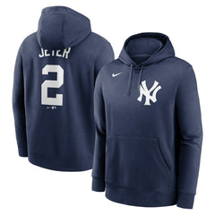 Derek Jeter New York Yankees Nike Player Name & Number Club Pullover Hoodie - MLB