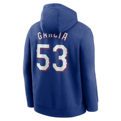 Adolis Garcia Texas Rangers Nike Player Name & Number Club Pullover Hoodie - MLB