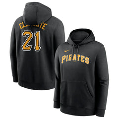 Roberto Clemente Pittsburgh Pirates Nike Player Name & Number Club Pullover Hoodie - MLB