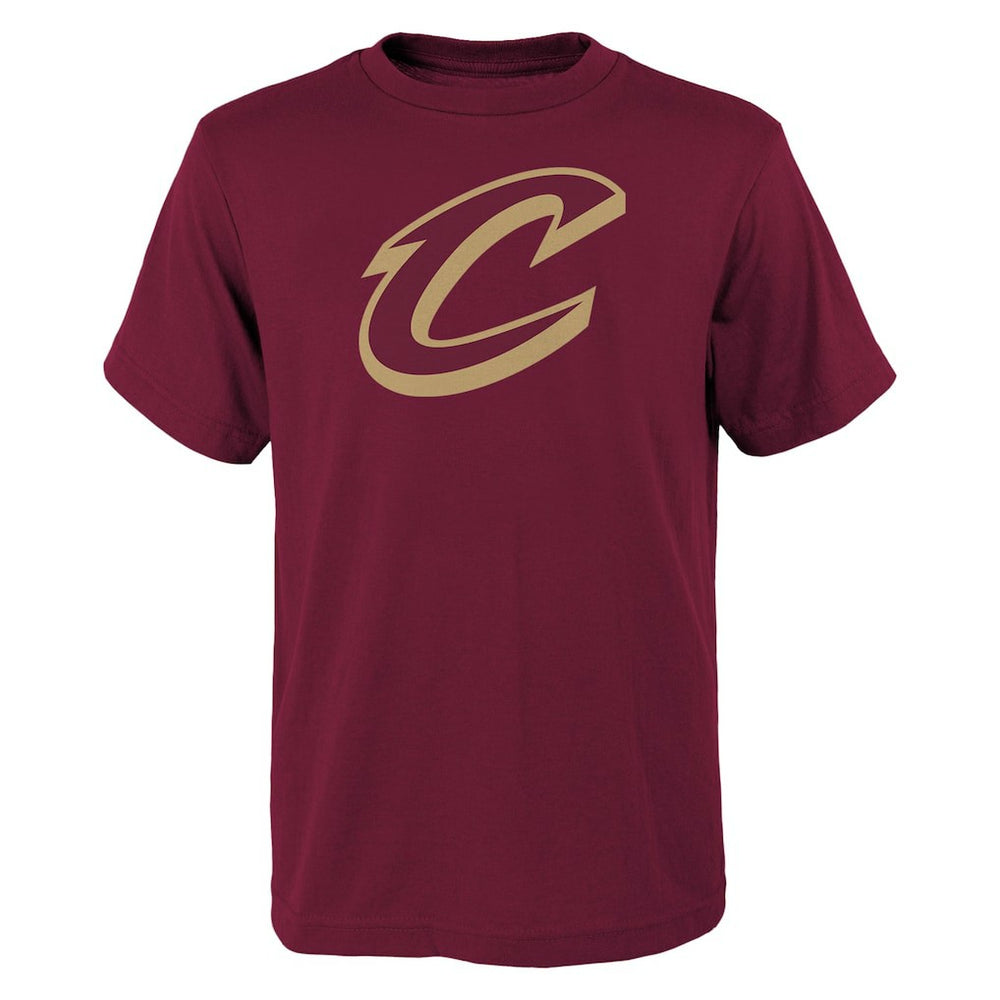 Cleveland Cavaliers Youth Primary Logo T-Shirt Wine - NBA