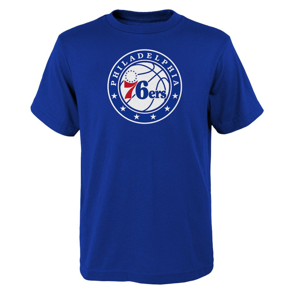 Philadelphia 76ers Outerstuff Youth Primary Logo T-Shirt Royal - NBA