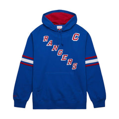 Mark Messier New York Rangers Mitchell & Ness Name & Number Premium Pullover Hoodie - Blue - NHL