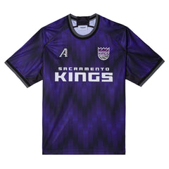 Sacramento Kings Authmade x NBA Soccer Kit Fashion Jersey Purple - NBA