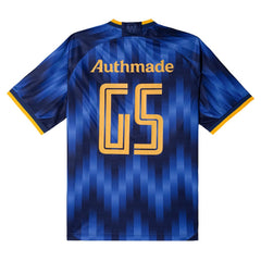 Golden State Warriors Authmade x NBA Soccer Kit Fashion Jersey Blue - NBA
