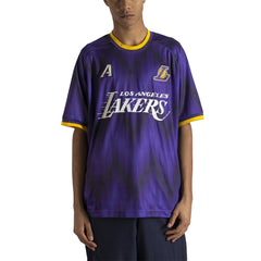 Los Angeles Lakers Authmade x NBA Soccer Kit Fashion Jersey Purple - NBA