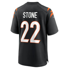 Geno Stone Cincinnati Bengals Game Jersey Black | Nike for Sale