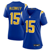 Ladd McConkey Los Angeles Chargers Women's Alternate Game Jersey Royal | Nike for Sale