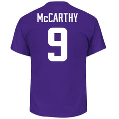 J.J. McCarthy Minnesota Vikings Big & Tall Name & Number T-Shirt Purple | Fanatics
