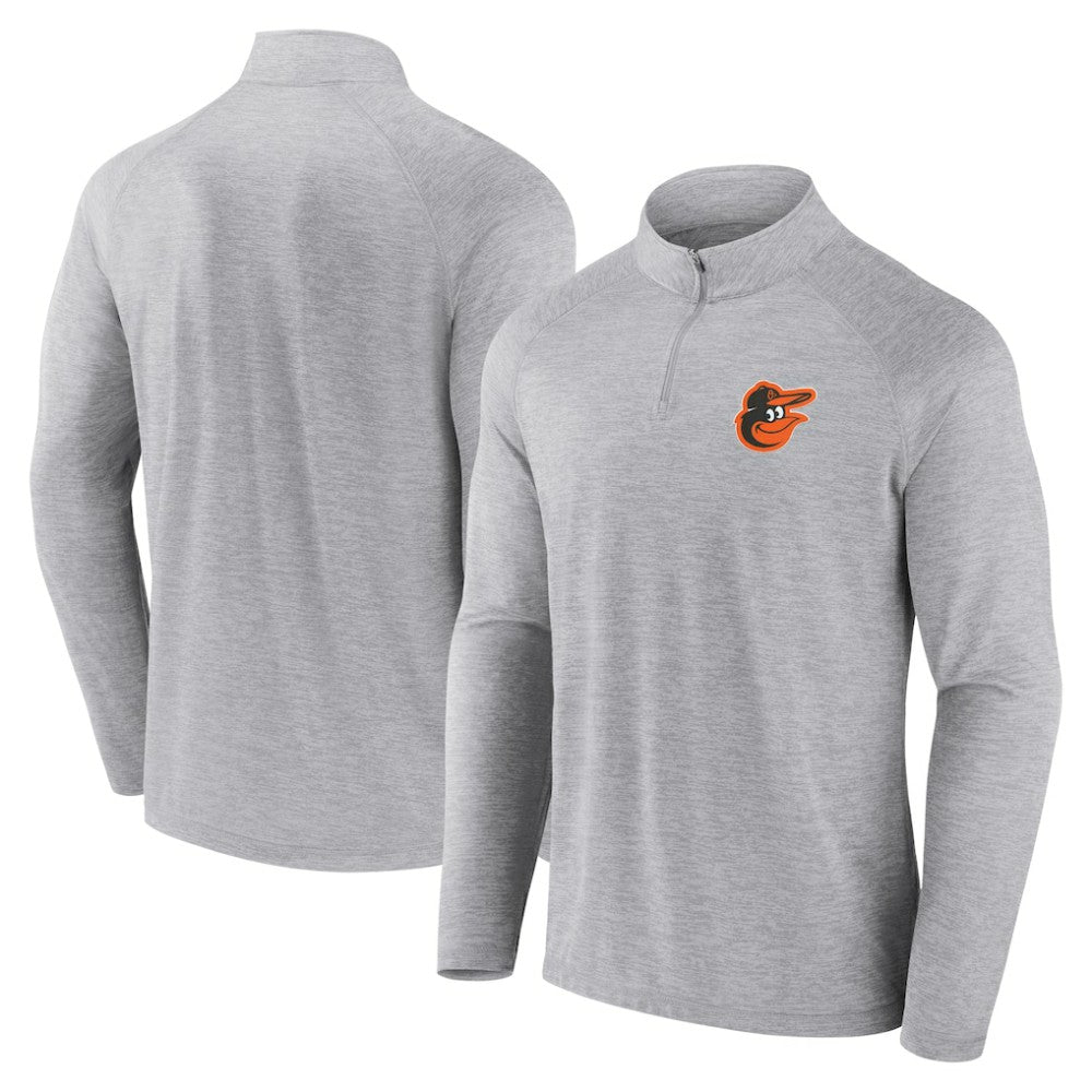 Baltimore Orioles Fanatics Head-to-Head Raglan Quarter-Zip Jacket - MLB