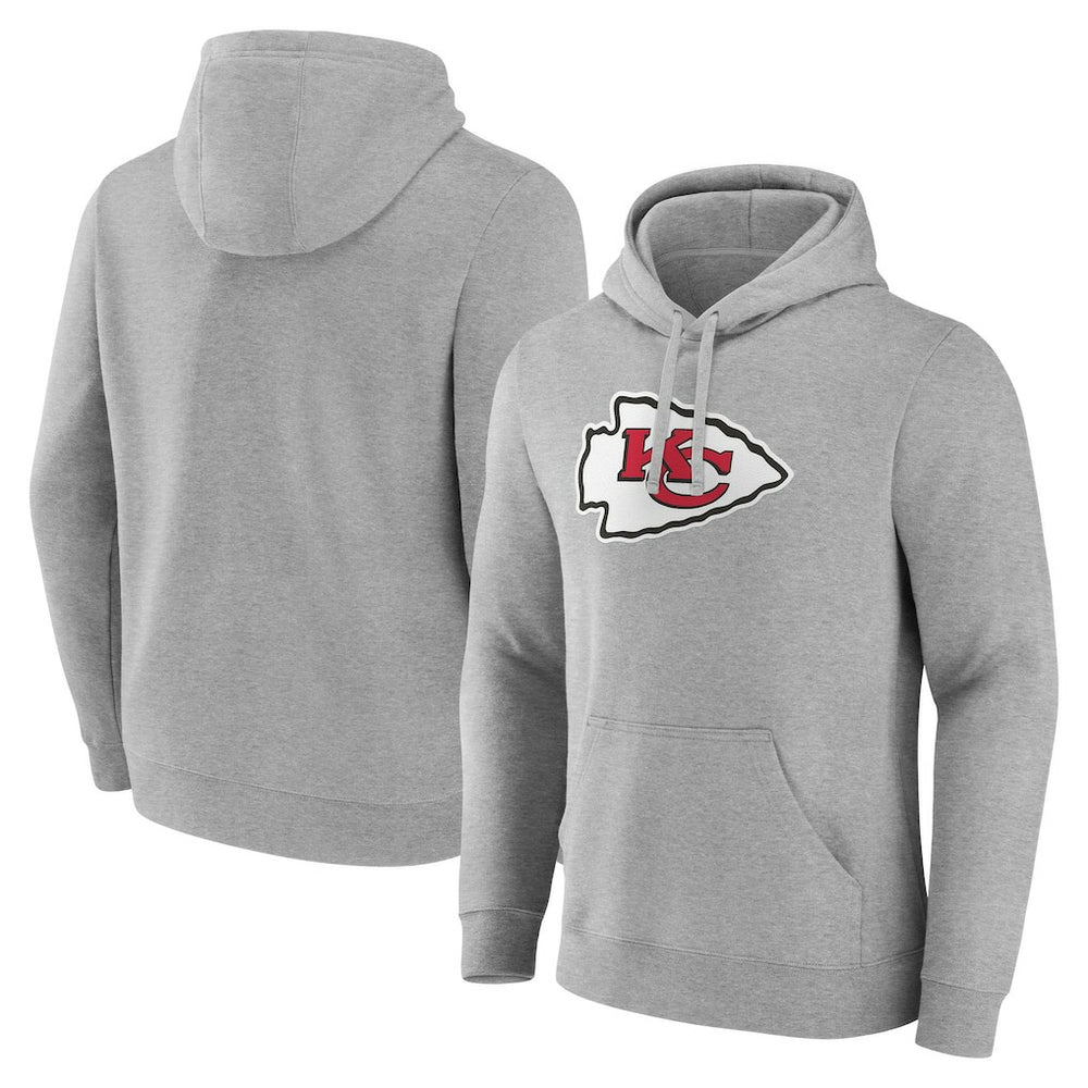 Kansas City Chiefs Deliver Fleece Pullover Hoodie Heather Gray | Fanatics