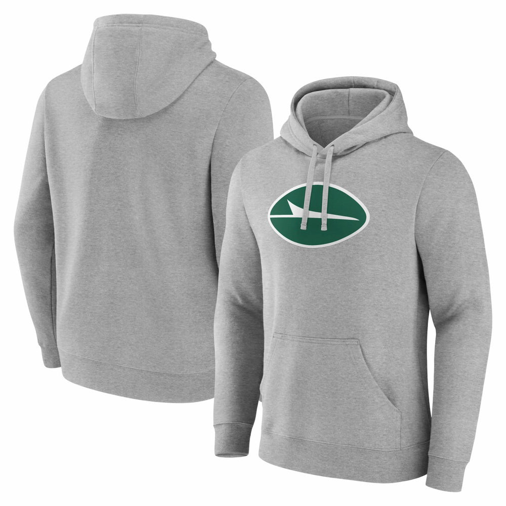 New York Jets Deliver Fleece Pullover Hoodie Heather Gray | Fanatics