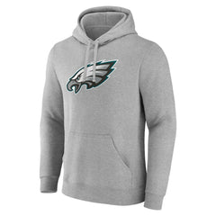 Philadelphia Eagles Deliver Fleece Pullover Hoodie Heather Gray | Fanatics