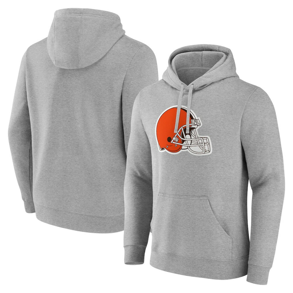 Cleveland Browns Deliver Fleece Pullover Hoodie Heather Gray | Fanatics