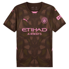 Manchester City 2024/25 Replica Short Sleeve Goalkeeper Jersey Brown | Puma online