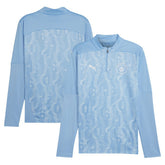 Manchester City 2024/25 Pre-Match dryCELL Quarter-Zip Top Light Blue | Puma