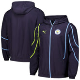 Manchester City 2024/25 Pre-Match Anthem dryCELL Full-Zip Hoodie Jacket Navy | Puma online