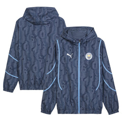 Manchester City 2024/25 Pre-Match Anthem dryCELL Full-Zip Hoodie Jacket Blue | Puma