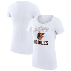 Baltimore Orioles G-III 4Her by Carl Banks Women's Super-Slim Fit Lightweight Team Logo Graphic T-Shirt - MLB
