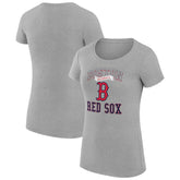 Boston Red Sox G-III 4Her by Carl Banks Women's Super-Slim Fit Lightweight Team Logo Graphic T-Shirt - MLB