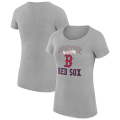 Boston Red Sox G-III 4Her by Carl Banks Women's Super-Slim Fit Lightweight Team Logo Graphic T-Shirt - MLB