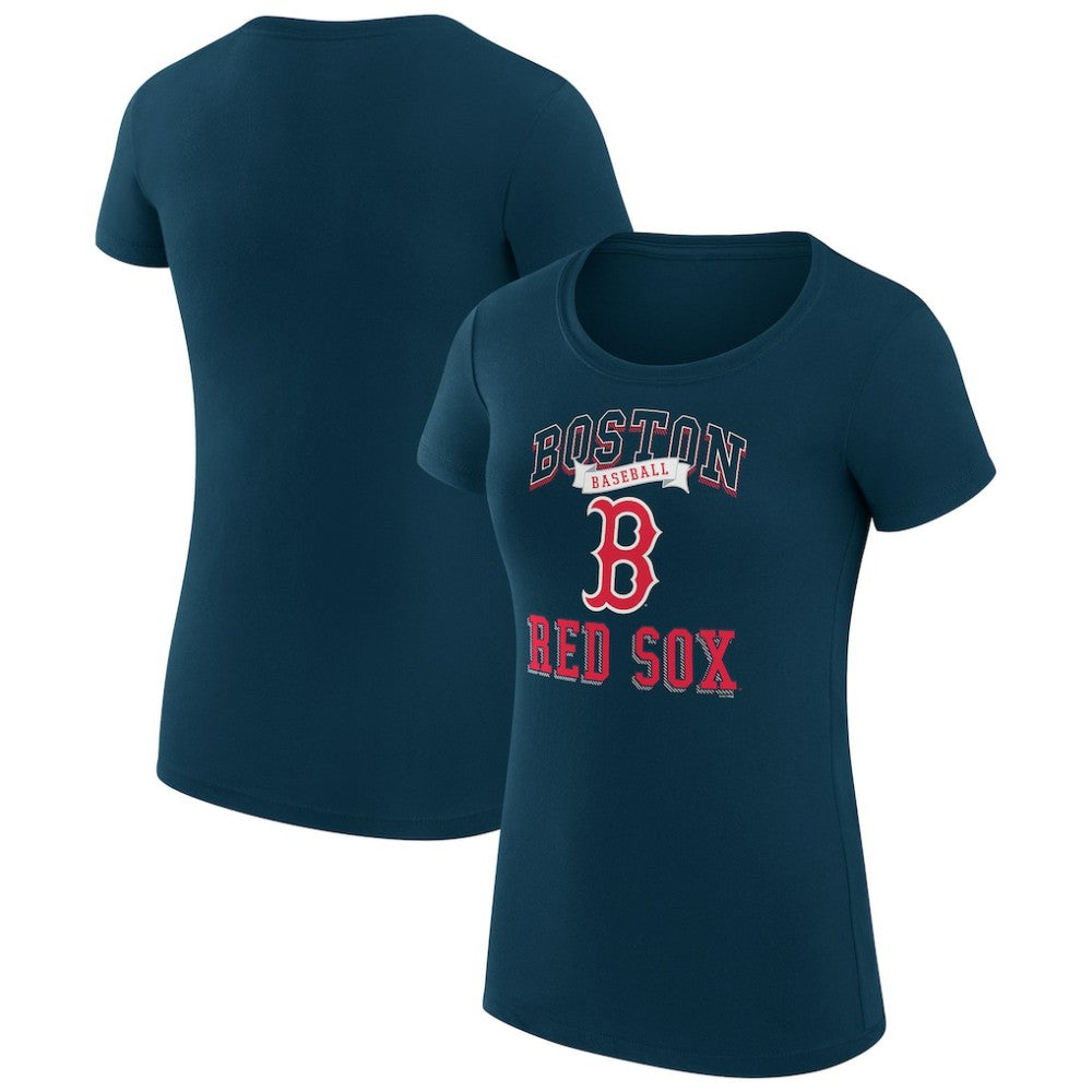 Boston Red Sox G-III 4Her by Carl Banks Women's Super-Slim Fit Lightweight Team Logo Graphic T-Shirt - MLB