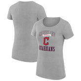 Cleveland Guardians G-III 4Her by Carl Banks Women's Super-Slim Fit Lightweight Team Logo Graphic T-Shirt - MLB