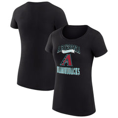 Arizona Diamondbacks G-III 4Her by Carl Banks Women's Super-Slim Fit Lightweight Team Logo Graphic T-Shirt - MLB