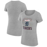 Detroit Tigers G-III 4Her by Carl Banks Women's Super-Slim Fit Lightweight Team Logo Graphic T-Shirt - MLB