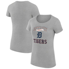 Detroit Tigers G-III 4Her by Carl Banks Women's Super-Slim Fit Lightweight Team Logo Graphic T-Shirt - MLB
